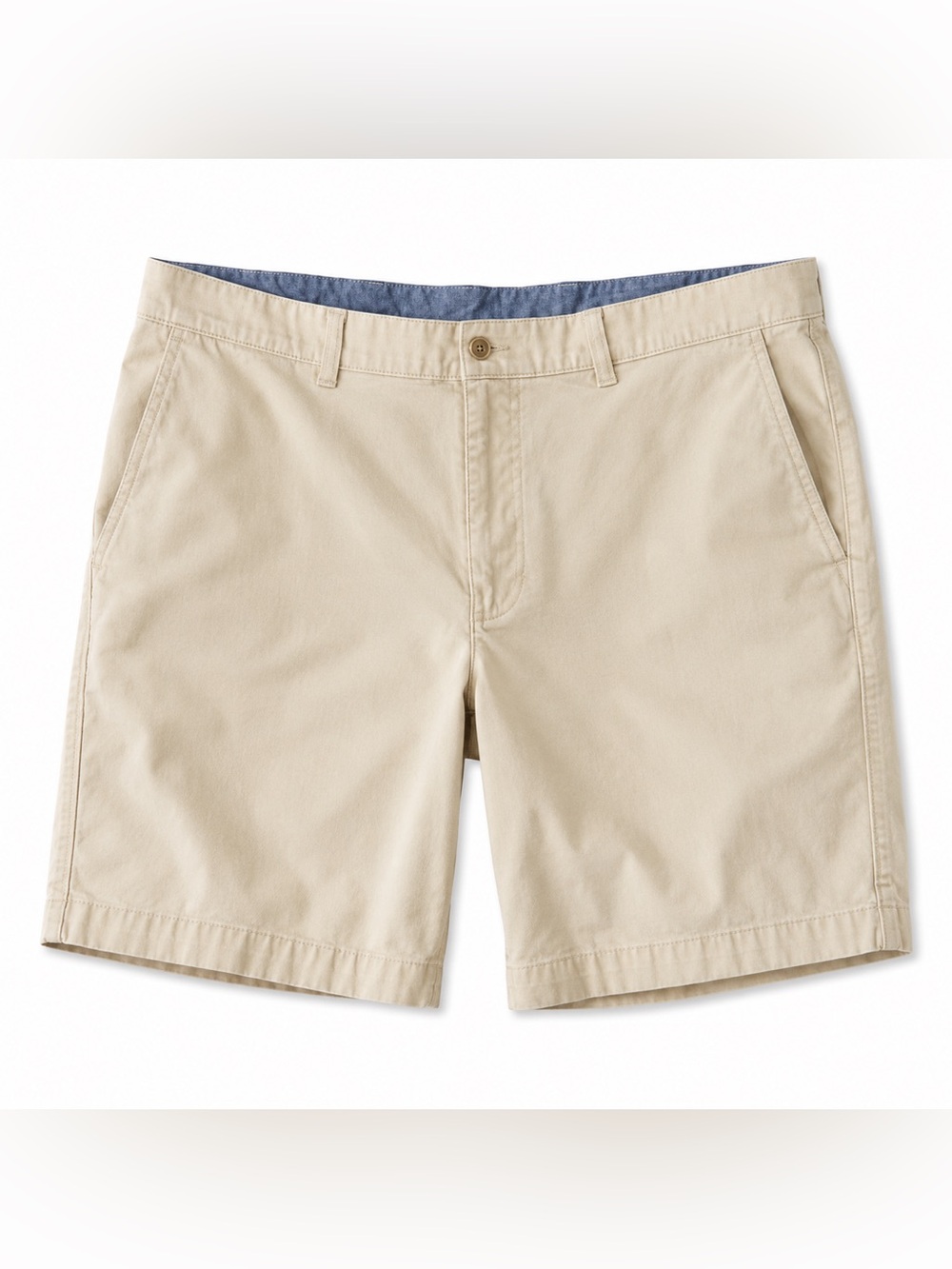 L.L.Bean Khaki Chino Shorts Men’s 36 Classic Fit